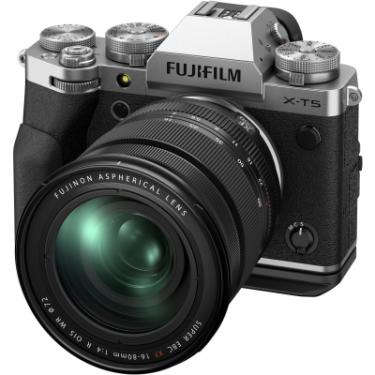 Цифровой фотоаппарат Fujifilm X-T5 + XF 16-80 F4 Kit Silver Фото 5