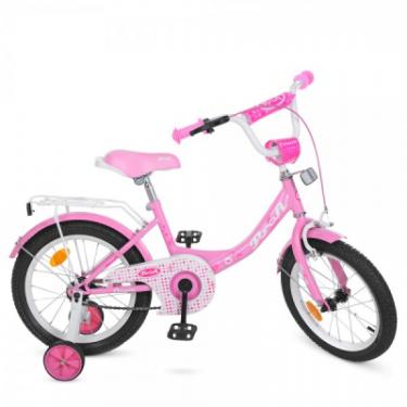 Детский велосипед Prof1 16" Princess Рожевий Фото