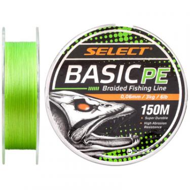 Шнур Select Basic PE 150m Light Green 0.06mm 6lb/3kg Фото