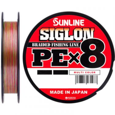 Шнур Sunline Siglon PE х8 150m 0.3/0.094mm 5lb/2.1kg Multi Colo Фото