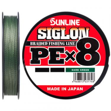 Шнур Sunline Siglon PE х8 300m 3.0/0.296mm 50lb/22.0kg Dark Gre Фото