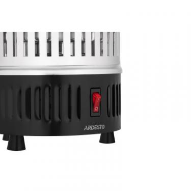 Электрошашлычница Ardesto VEG-HY1000, 900 Вт, 5 шампурів, обертання 360, U-п Фото 4