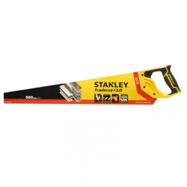 Ножовка Stanley Tradecut, універсальна, із загартованими зубами, L Фото 2