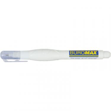 Корректор Buromax ручка 5 мл, спиртова основа, металевий наконечник Фото 1