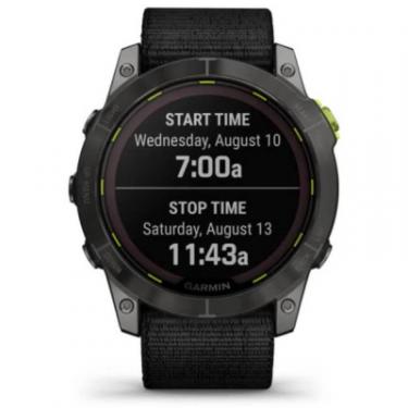 Смарт-часы Garmin Enduro 2, Saph, Carbon GrayDLC Ti w/Black UltraFit Фото 10