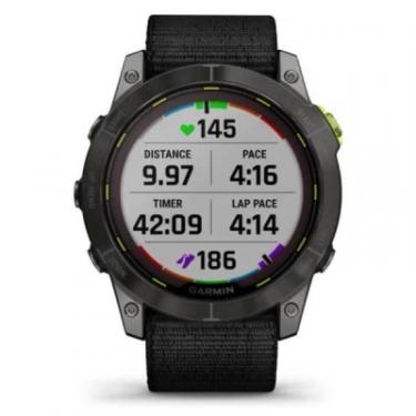 Смарт-часы Garmin Enduro 2, Saph, Carbon GrayDLC Ti w/Black UltraFit Фото 3