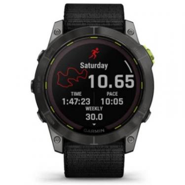 Смарт-часы Garmin Enduro 2, Saph, Carbon GrayDLC Ti w/Black UltraFit Фото 5