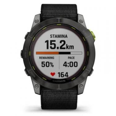 Смарт-часы Garmin Enduro 2, Saph, Carbon GrayDLC Ti w/Black UltraFit Фото 6