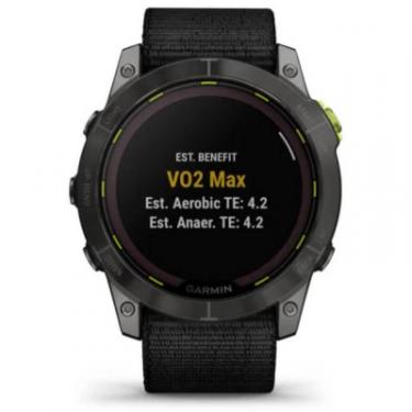 Смарт-часы Garmin Enduro 2, Saph, Carbon GrayDLC Ti w/Black UltraFit Фото 7
