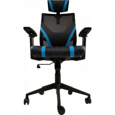 Кресло игровое GT Racer X-6674 Black/Blue Фото 4