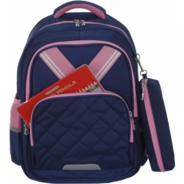 Рюкзак школьный Cool For School 16" для дівчаток 17 л Синій Фото 4