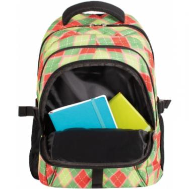 Рюкзак школьный Cool For School 42 x 28 x 18 см 21 л Зелено-червоний Фото 4