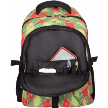 Рюкзак школьный Cool For School 42 x 28 x 18 см 21 л Зелено-червоний Фото 5