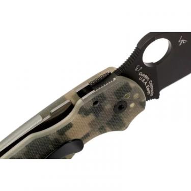Нож Spyderco Para 3 Black Blade G10 Camo Фото 3