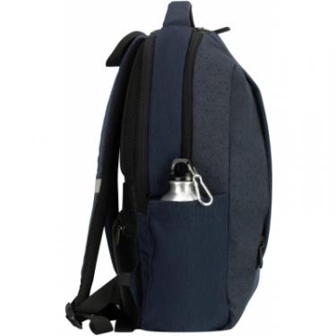 Рюкзак школьный Optima 17.5" USB Techno чоловічий 0.7 кг 16-25 л Синій з Фото 2