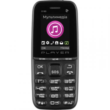 Мобильный телефон 2E S180 2021 Black Фото 1