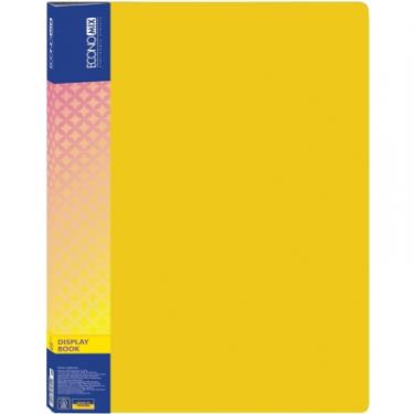 Папка с файлами Economix А4 з 10 файлами, жовта Фото