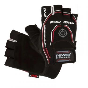 Перчатки для фитнеса Power System Pro Grip EVO PS-2250E Black L Фото 1