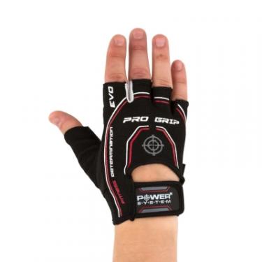 Перчатки для фитнеса Power System Pro Grip EVO PS-2250E Black L Фото 3