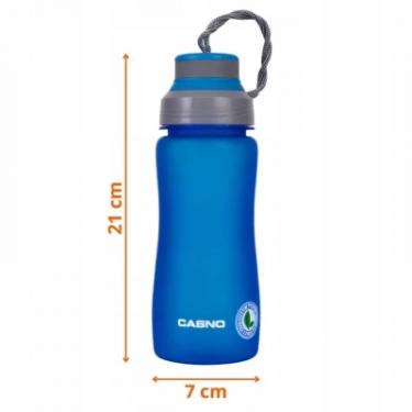 Бутылка для воды Casno 600 мл KXN-1116 Синя Фото 7