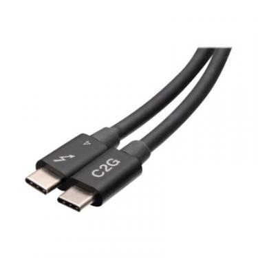 Дата кабель C2G USB-C to USB-C 2.0m Thunderbolt 4 40Gbps Фото