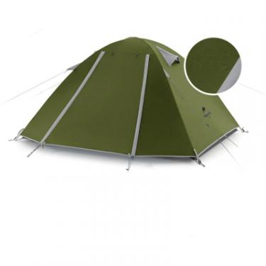 Палатка Naturehike P-Series NH18Z033-P 210T/65D Темно-Зелений Фото 1