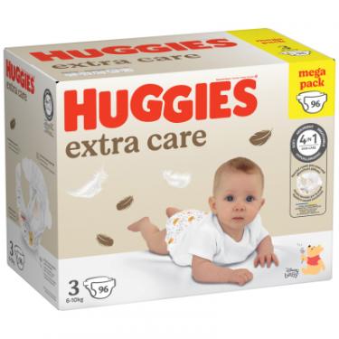 Подгузники Huggies Extra Care Size Розмір 3 (6-10 кг) 96 шт Фото 1