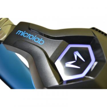 Наушники Microlab G7 Black/Blue Фото 4