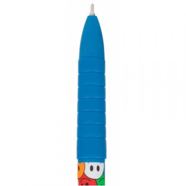 Ручка шариковая Yes Melt Smile автоматична 0,7 мм синя Фото 1