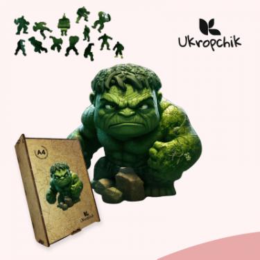 Пазл Ukropchik дерев'яний Супергерой Халк size - M в коробці з на Фото 4