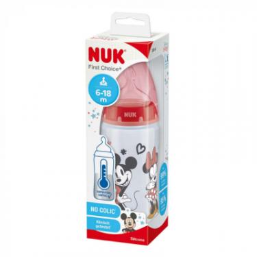 Бутылочка для кормления Nuk Mickey 6-18 місяців 300 мл Фото