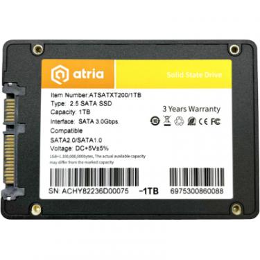 Накопитель SSD ATRIA 2.5" 1TB XT200 Фото 1