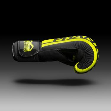 Боксерские перчатки Phantom APEX Elastic Neon Black/Yellow 10oz Фото 2