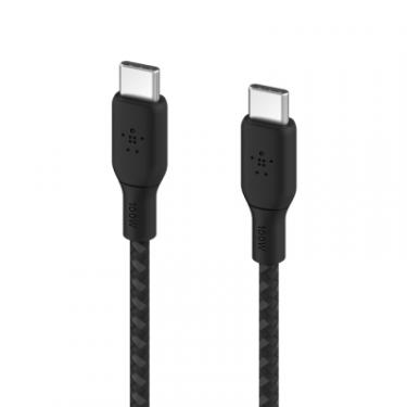 Дата кабель Belkin USB-C to USB-C 2.0m 100W black Фото 2