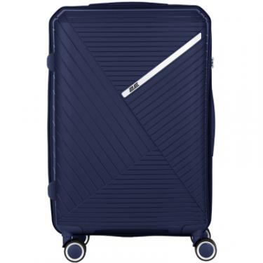 Набор чемоданов 2E Sigma (L+M+S) темно-синій Фото 11