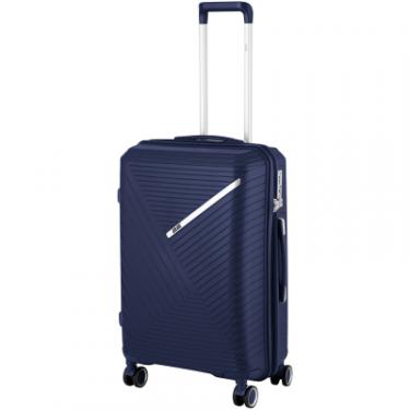 Набор чемоданов 2E Sigma (L+M+S) темно-синій Фото 14
