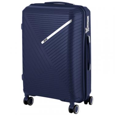 Набор чемоданов 2E Sigma (L+M+S) темно-синій Фото 15