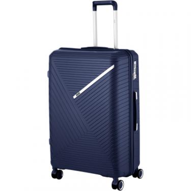 Набор чемоданов 2E Sigma (L+M+S) темно-синій Фото 16