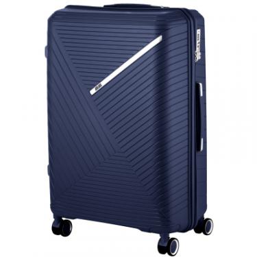 Набор чемоданов 2E Sigma (L+M+S) темно-синій Фото 17