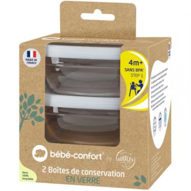 Контейнер для хранения продуктов Bebe Confort Mealtime скляні 2 шт +4 міс Фото 5