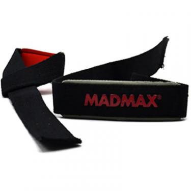Кистевые лямки MadMax MFA-267 PWR Straps Black/Grey/Red Фото 2