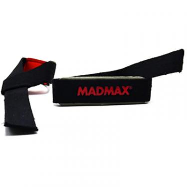 Кистевые лямки MadMax MFA-267 PWR Straps Black/Grey/Red Фото 4