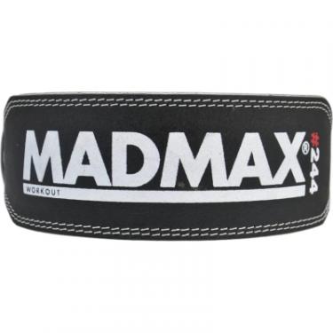 Атлетический пояс MadMax MFB-244 Sandwich шкіряний Black XXL Фото 1