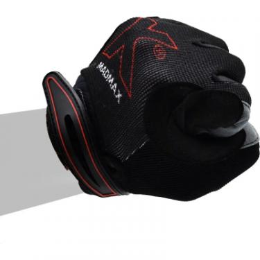 Перчатки для фитнеса MadMax MXG-103 X Gloves Black/Grey XL Фото 9