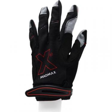Перчатки для фитнеса MadMax MXG-103 X Gloves Black/Grey XL Фото 1
