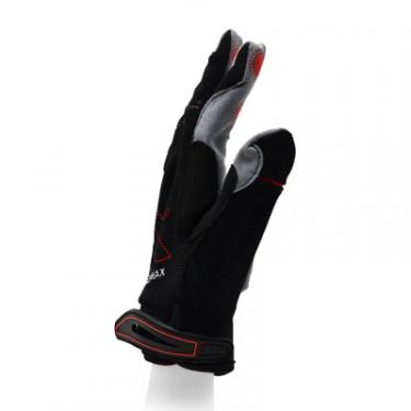 Перчатки для фитнеса MadMax MXG-103 X Gloves Black/Grey XL Фото 2