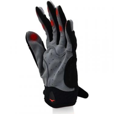 Перчатки для фитнеса MadMax MXG-103 X Gloves Black/Grey XL Фото 5