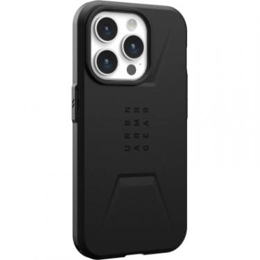Чехол для мобильного телефона UAG Apple iPhone 15 Pro Max Civilian Magsafe, Black Фото 1