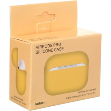 Чехол для наушников Armorstandart Ultrathin Silicone Case для Apple AirPods Pro Gold Фото 2
