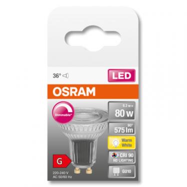 Лампочка Osram LED PAR16 DIM 80 36 8,3W/927 230V GU10 Фото 4